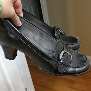 Aerosoles Black Comfortable Work Heels